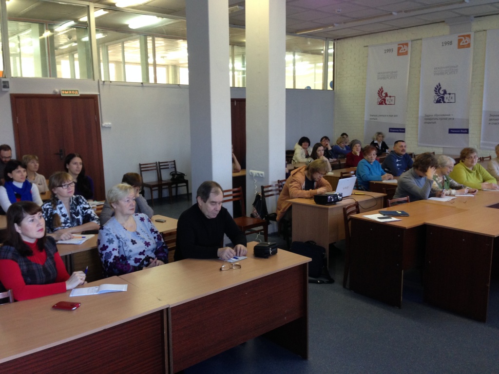Будущие студенты "Университета 55+"